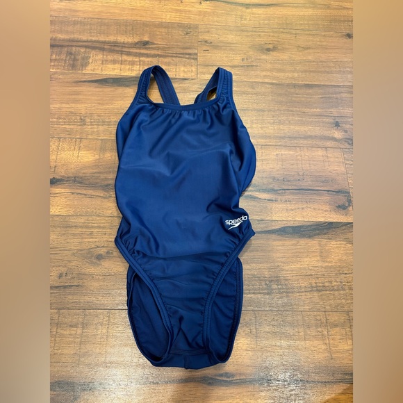 Speedo Other - New Speedo Swimsuit One-piece Competition Pro Navy-Blue Women's Size 26